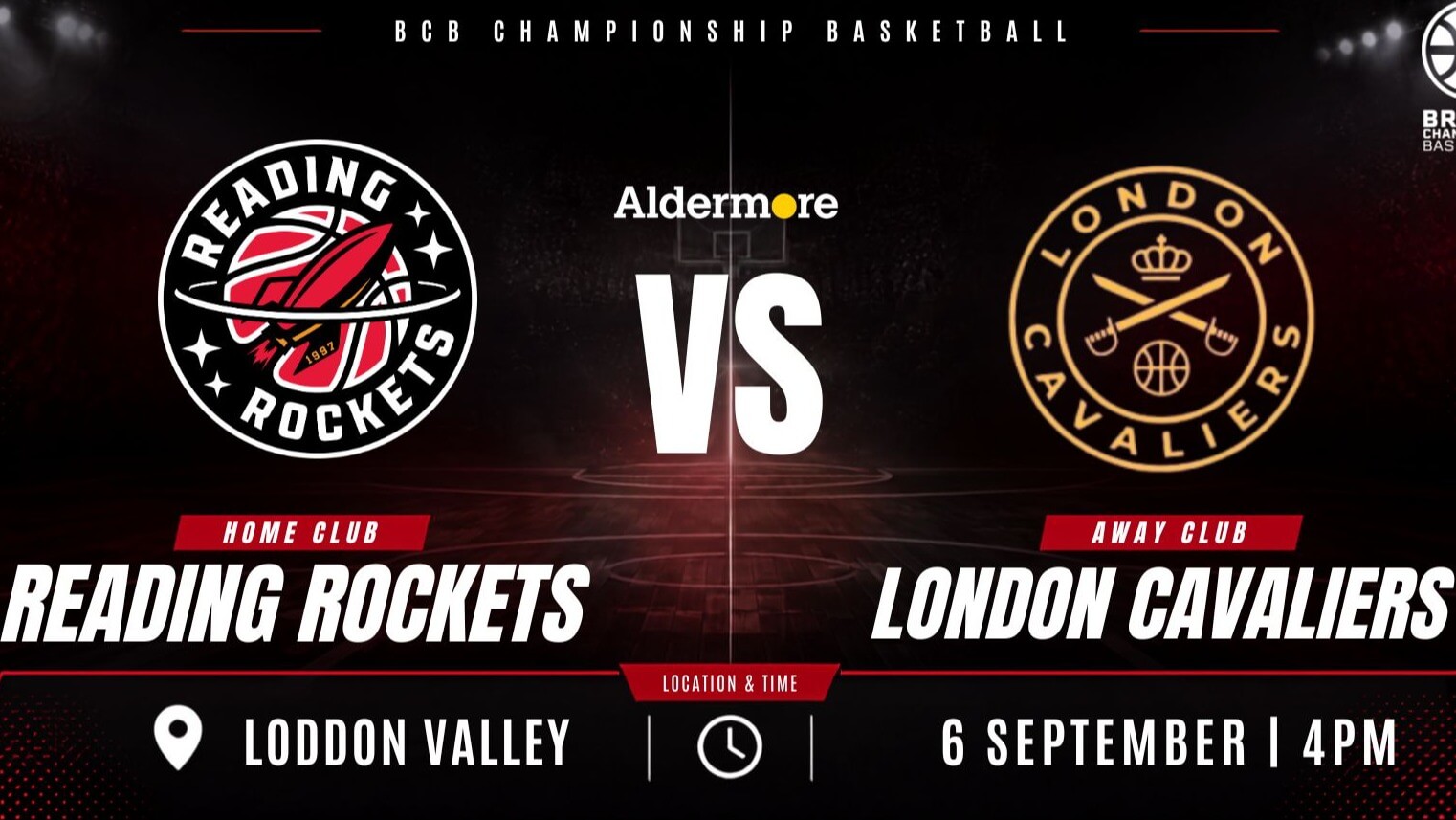 BCB CUP | Aldermore Reading Rockets vs London Cavaliers