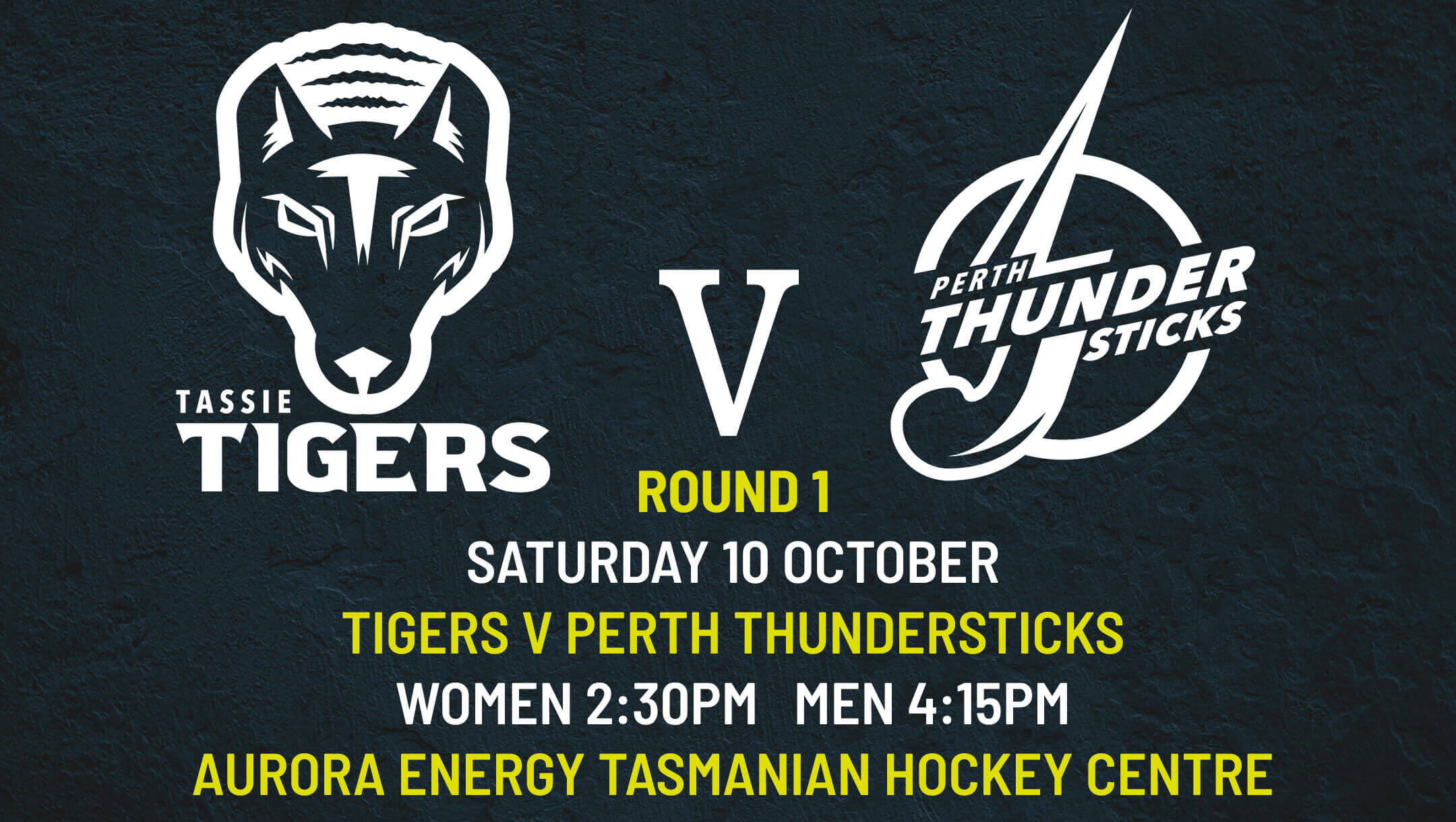Round 1 - Tassie Tigers v Perth Thundersticks Round 1 - Tassie Tigers v Perth Thundersticks