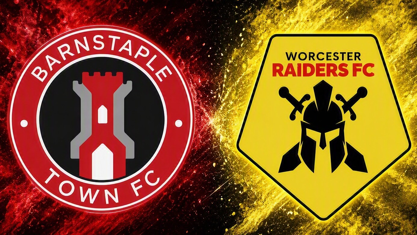 Barnstaple Town v Worcester Raiders FC