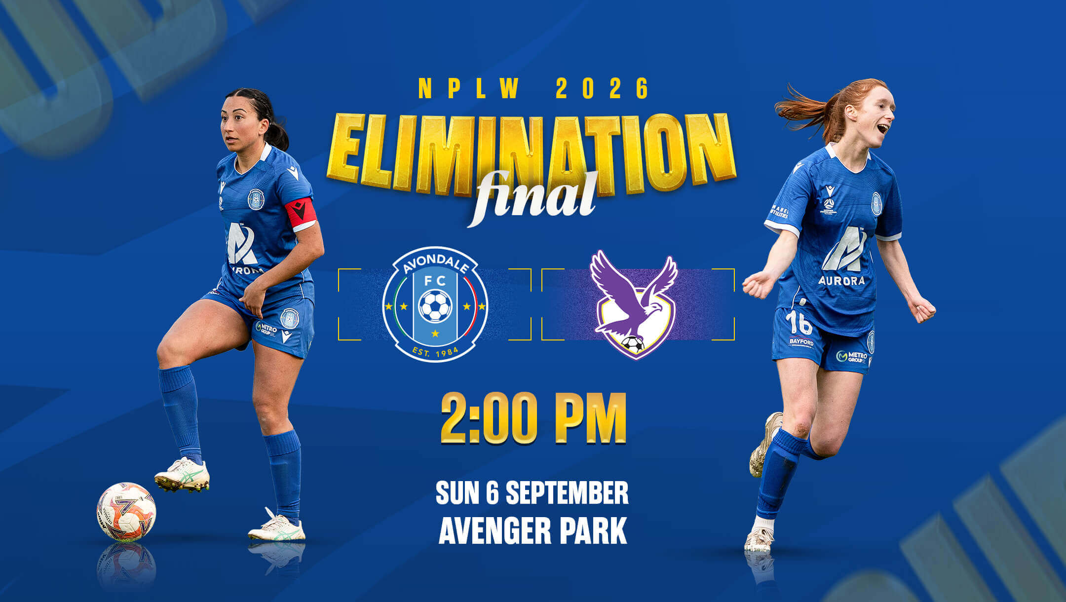 Avondale FC vs Boroondara Eagles | NPL Women's Elimination Final