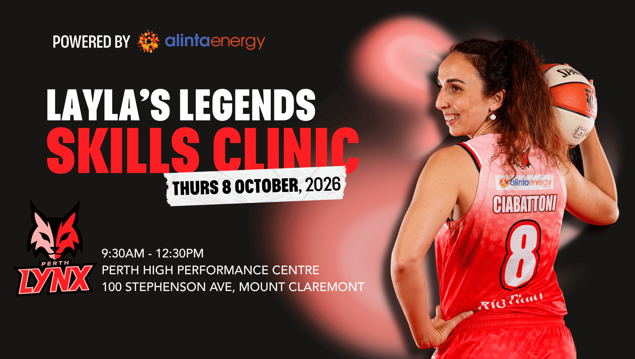 Perth Lynx - Layla's Legends Junior Skills Clinic Perth Lynx - Layla's Legends Junior Skills Clinic