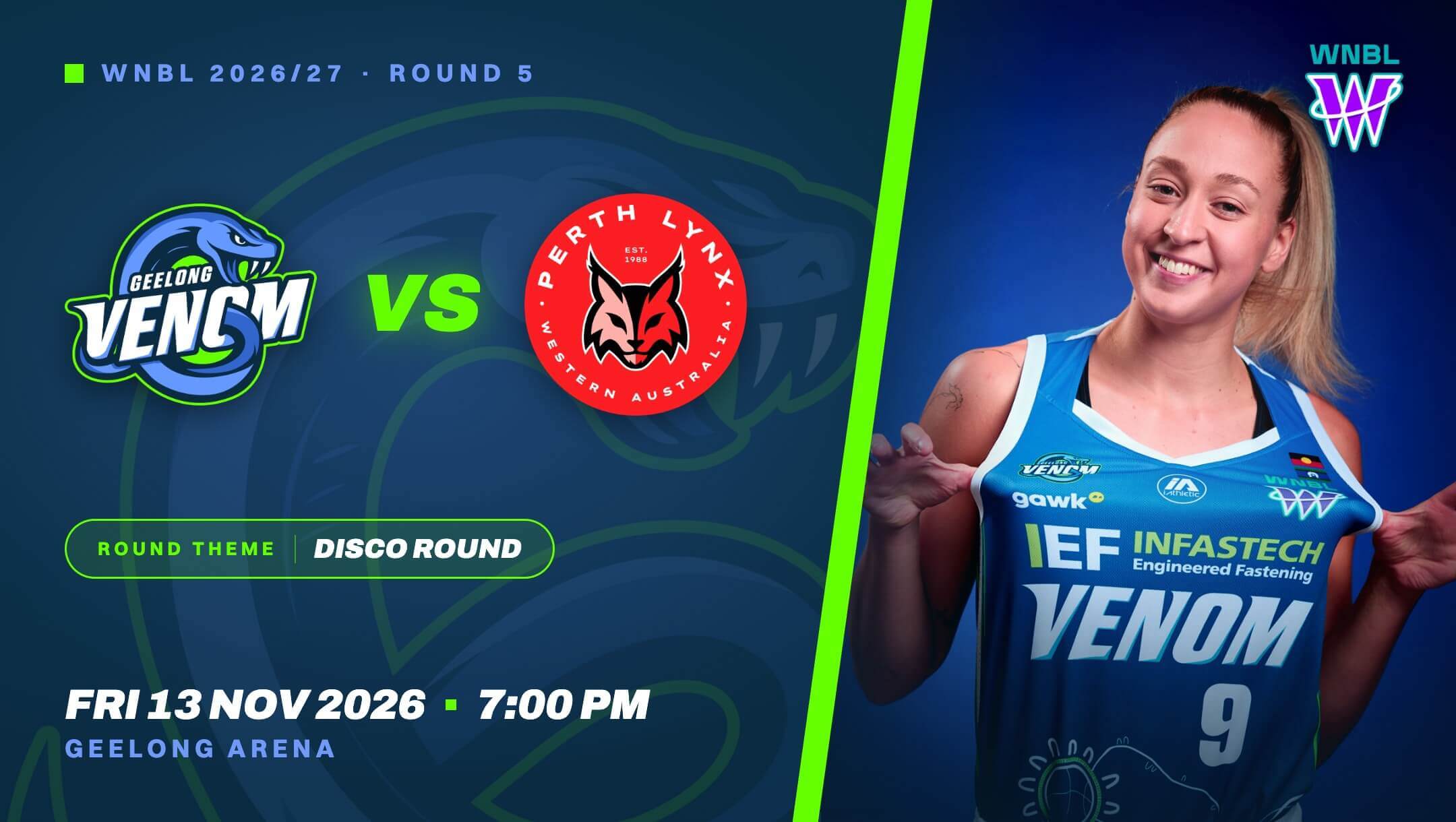 WNBL Round 5 | Geelong Venom vs Perth Lynx