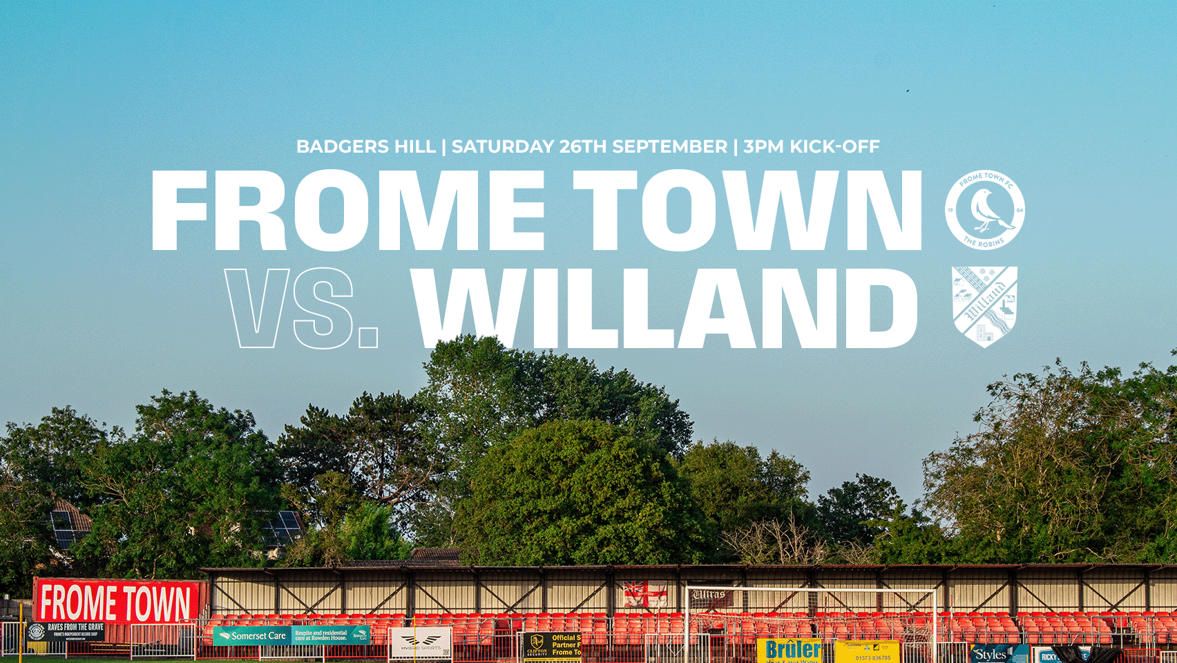 FROME TOWN V WILLAND ROVERS (FAT 3QR) FROME TOWN V WILLAND ROVERS (FAT 3QR)