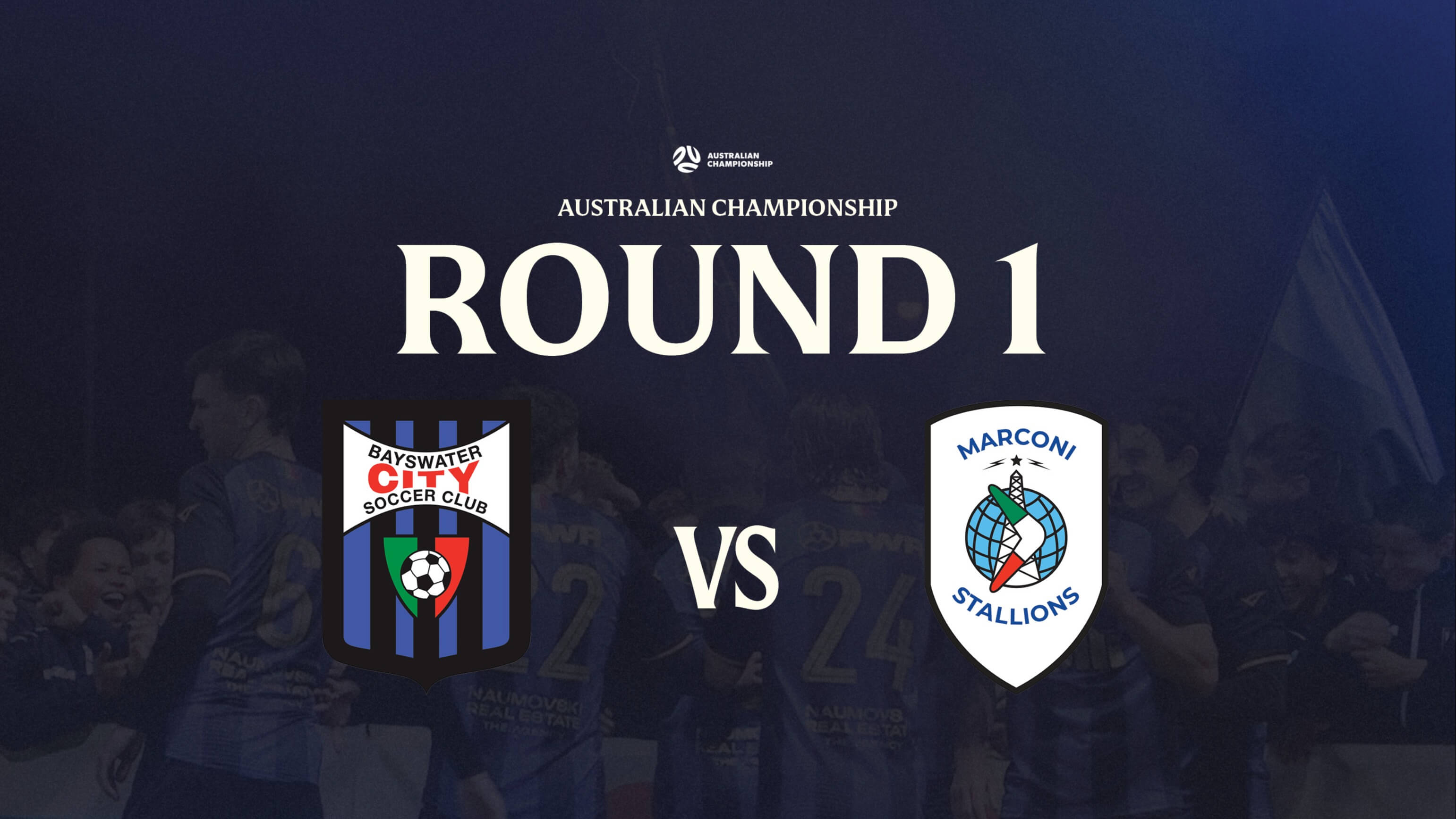Australian Championship Round 1 | Bayswater City vs Marconi Stallions Australian Championship Round 1 | Bayswater City vs Marconi Stallions