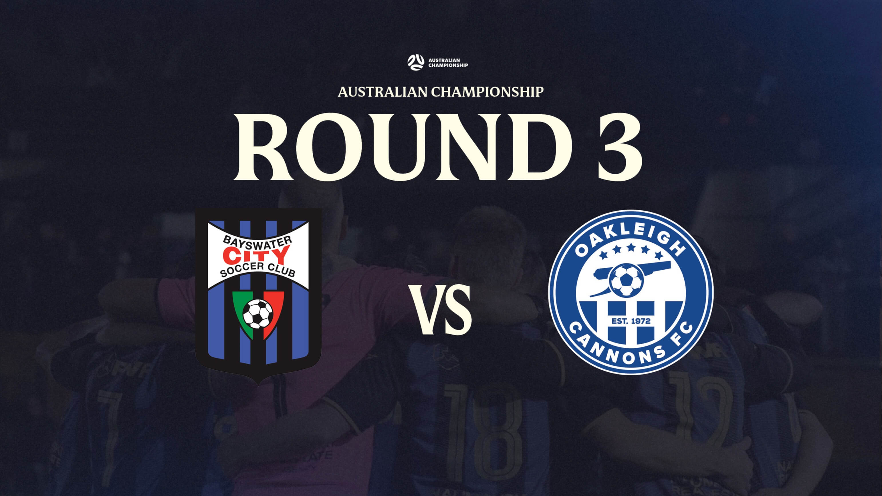 Australian Championship Round 3 | Bayswater City vs Oakleigh Cannons Australian Championship Round 3 | Bayswater City vs Oakleigh Cannons