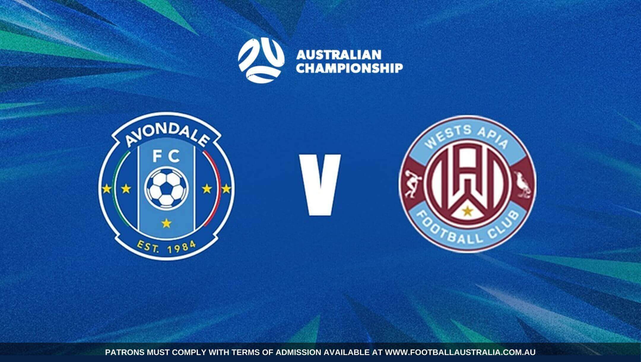 Australian Championship | Avondale FC vs Wests Apia