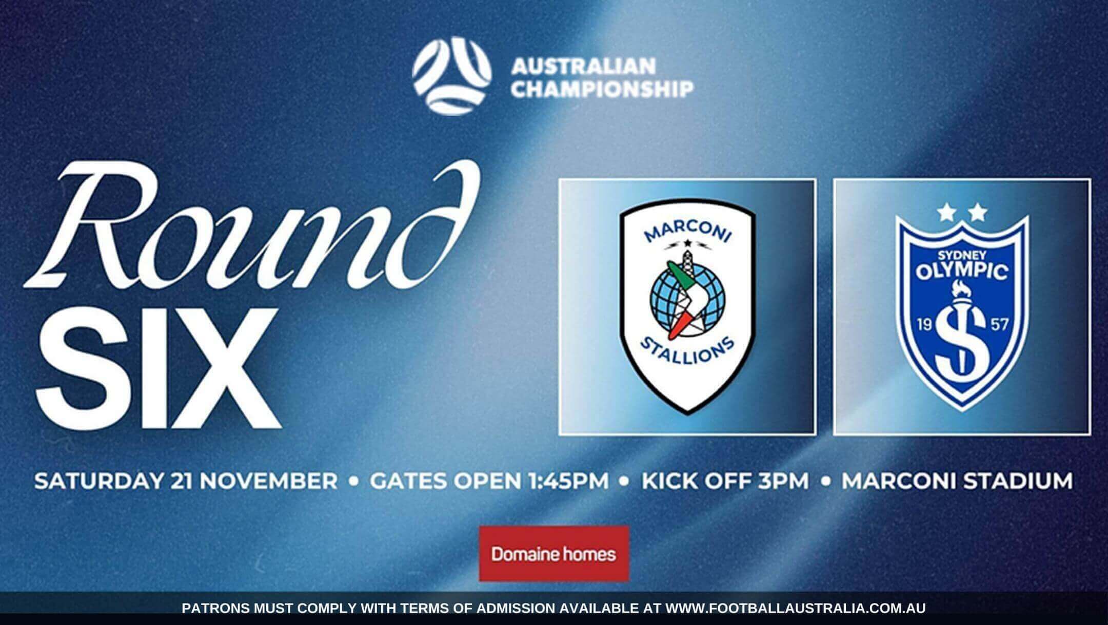 Australian Championship | Marconi Stallions vs Sydney Olympic Australian Championship | Marconi Stallions vs Sydney Olympic
