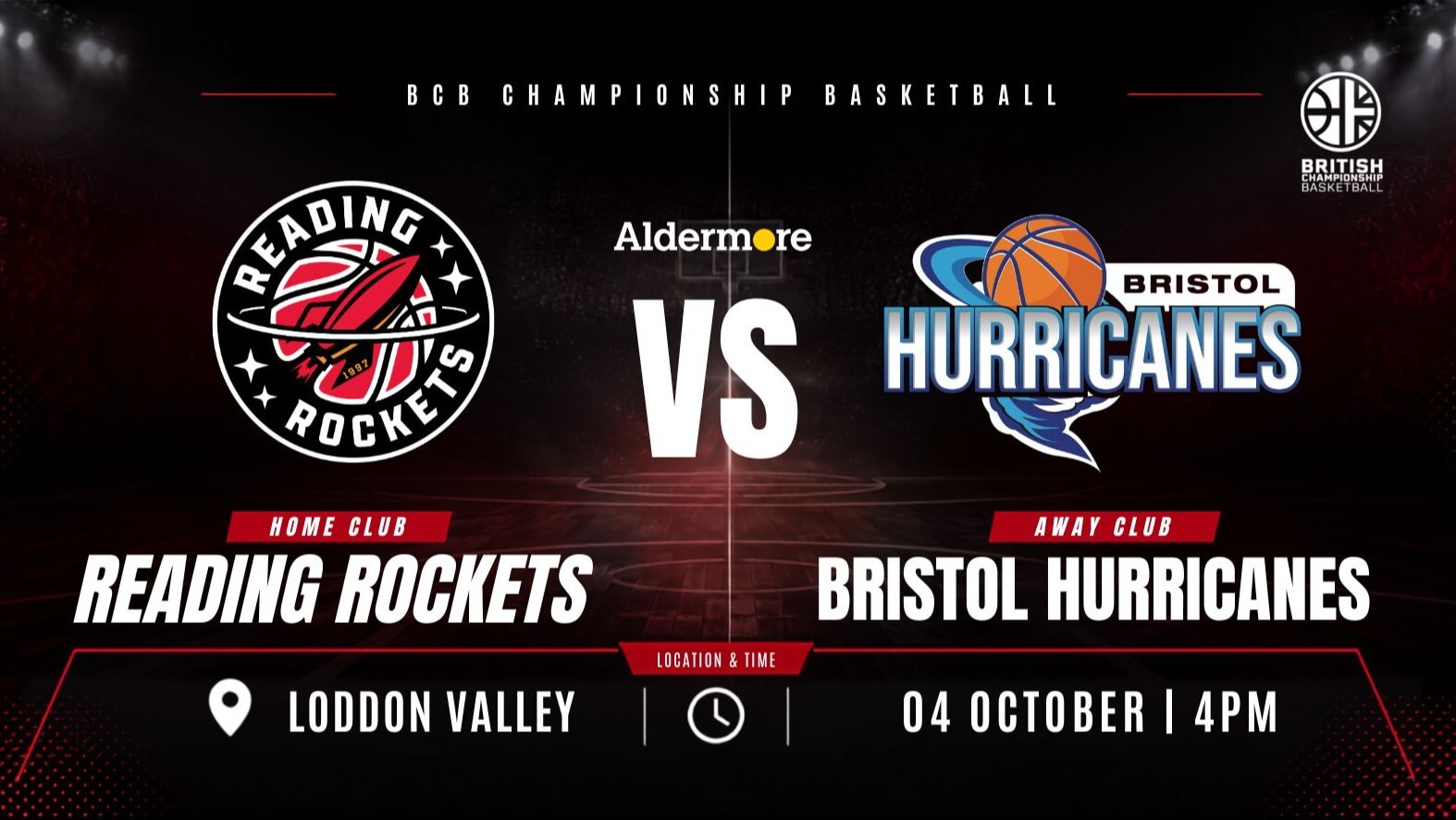 BCB League | Aldermore Reading Rockets vs Bristol Hurricanes