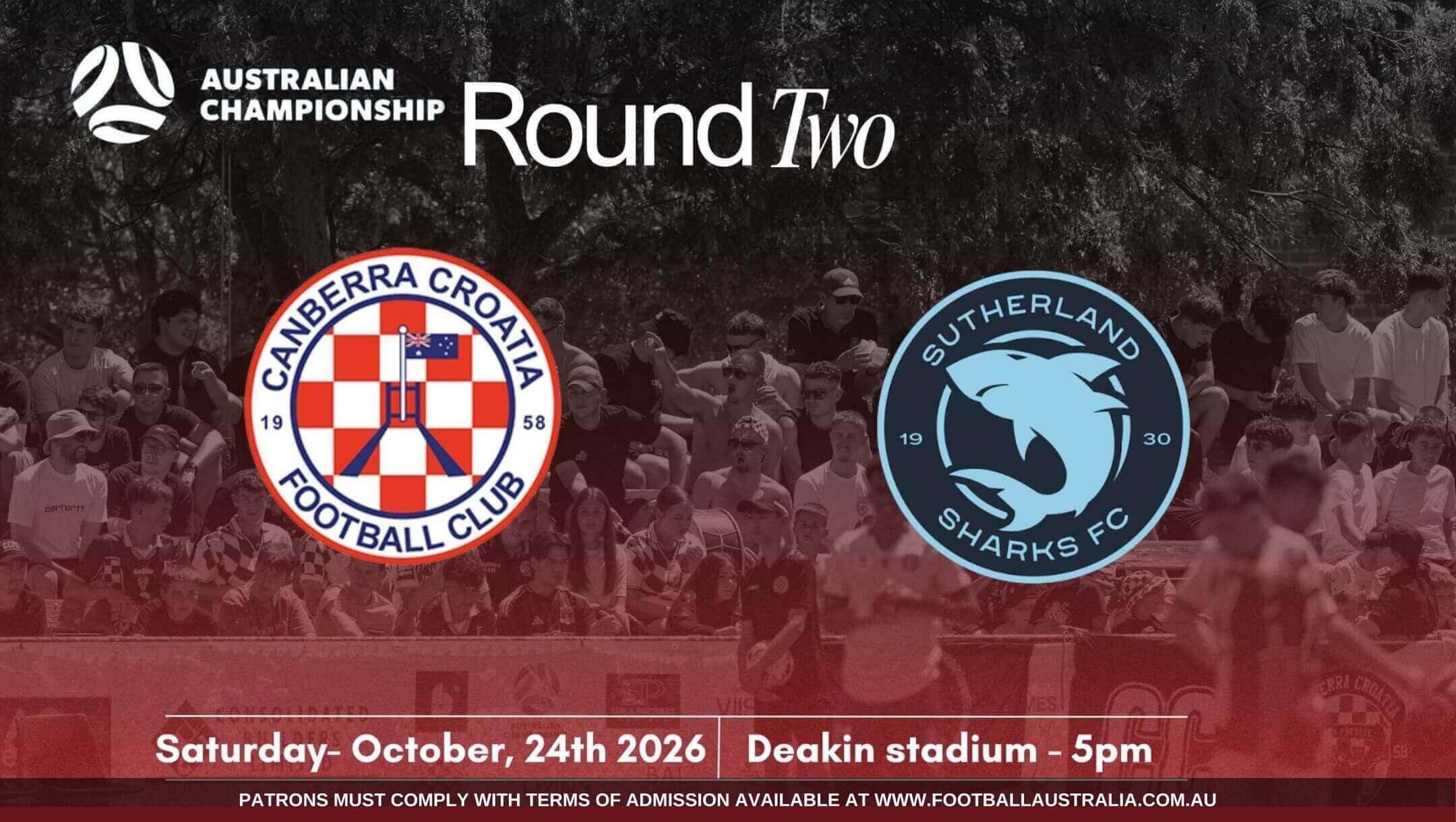 Australian Championship | Canberra Croatia vs Sutherland Sharks