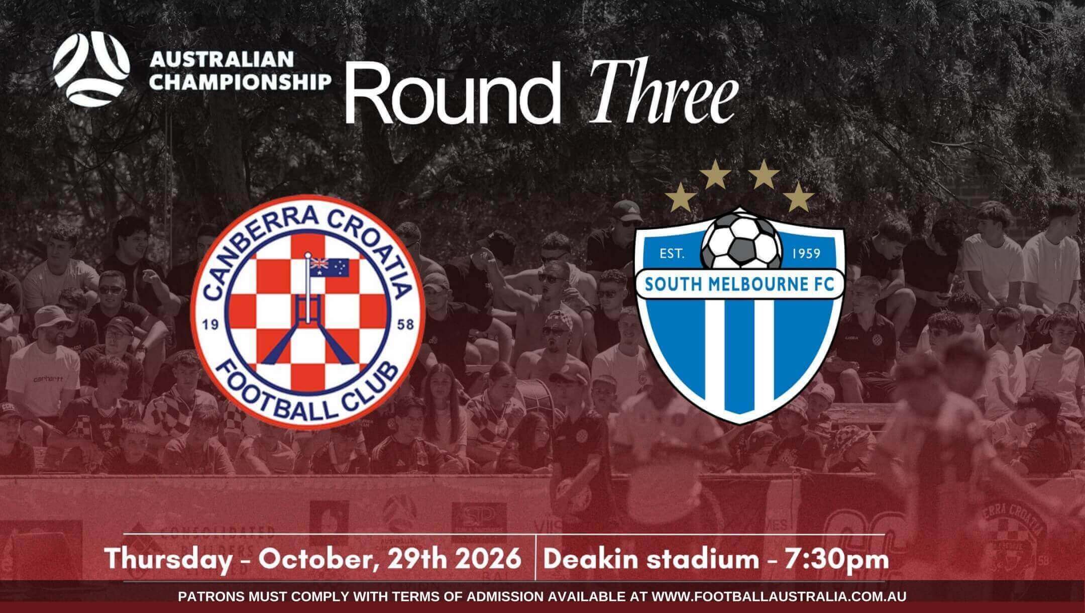 Australian Championship | Canberra Croatia vs South Melbourne