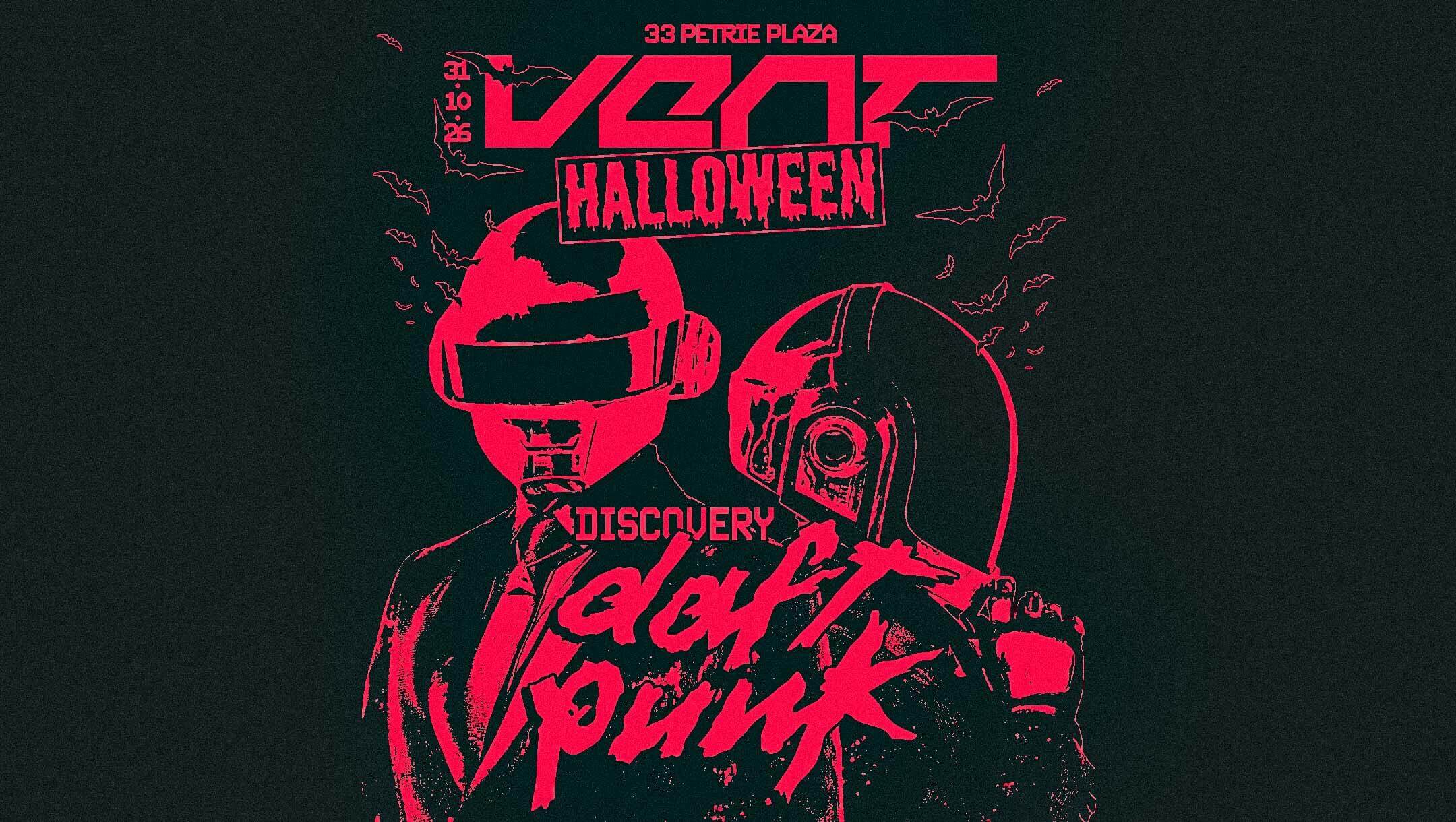 VENT HALLOWEEN FT DAFT PUNK 'DISCOVERY' VENT HALLOWEEN FT DAFT PUNK 'DISCOVERY'