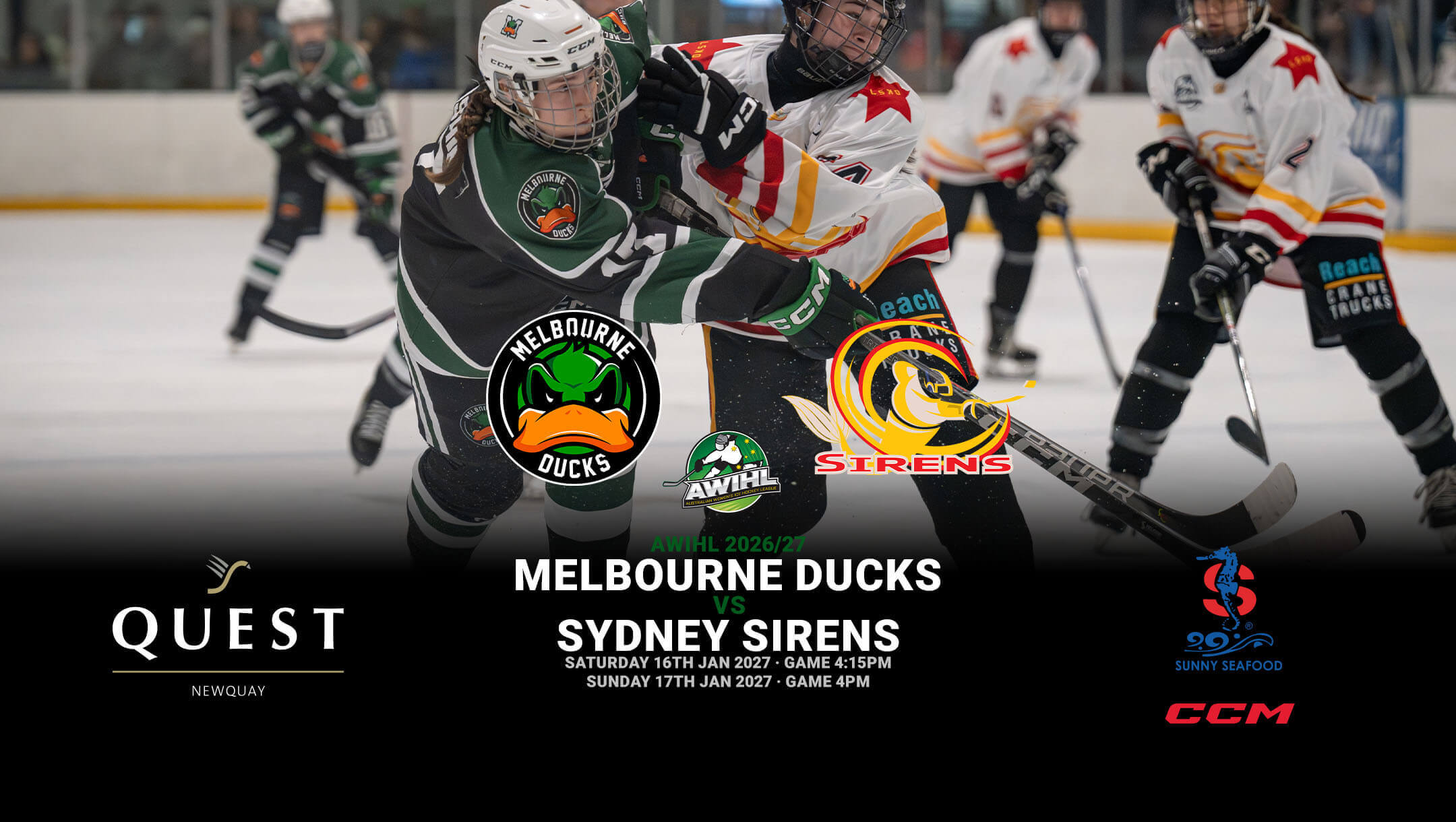 Melbourne Ducks v Sydney Sirens Melbourne Ducks v Sydney Sirens