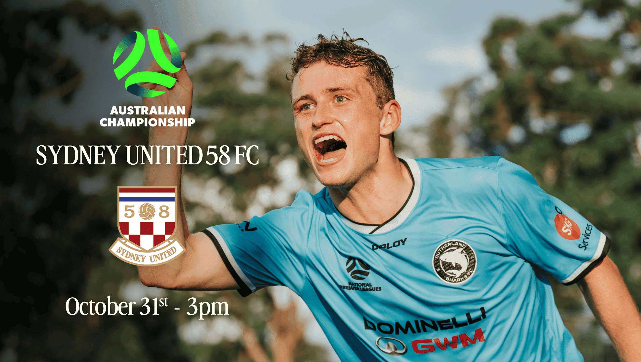 Sutherland Sharks vs Sydney United FC - 2026 Australian Championship Sutherland Sharks vs Sydney United FC - 2026 Australian Championship
