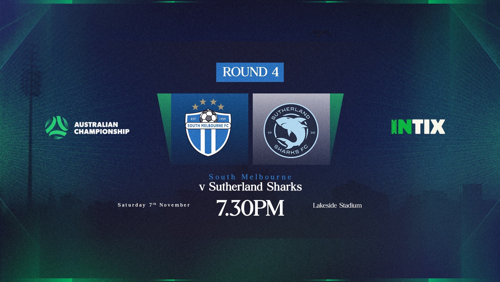 Australian Championship Round 4 | South Melbourne vs Sutherland Sharks Australian Championship Round 4 | South Melbourne vs Sutherland Sharks