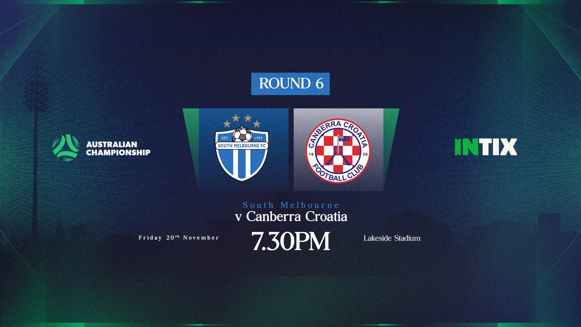 Australian Championship Round 6 | South Melbourne vs Canberra Croatia Australian Championship Round 6 | South Melbourne vs Canberra Croatia