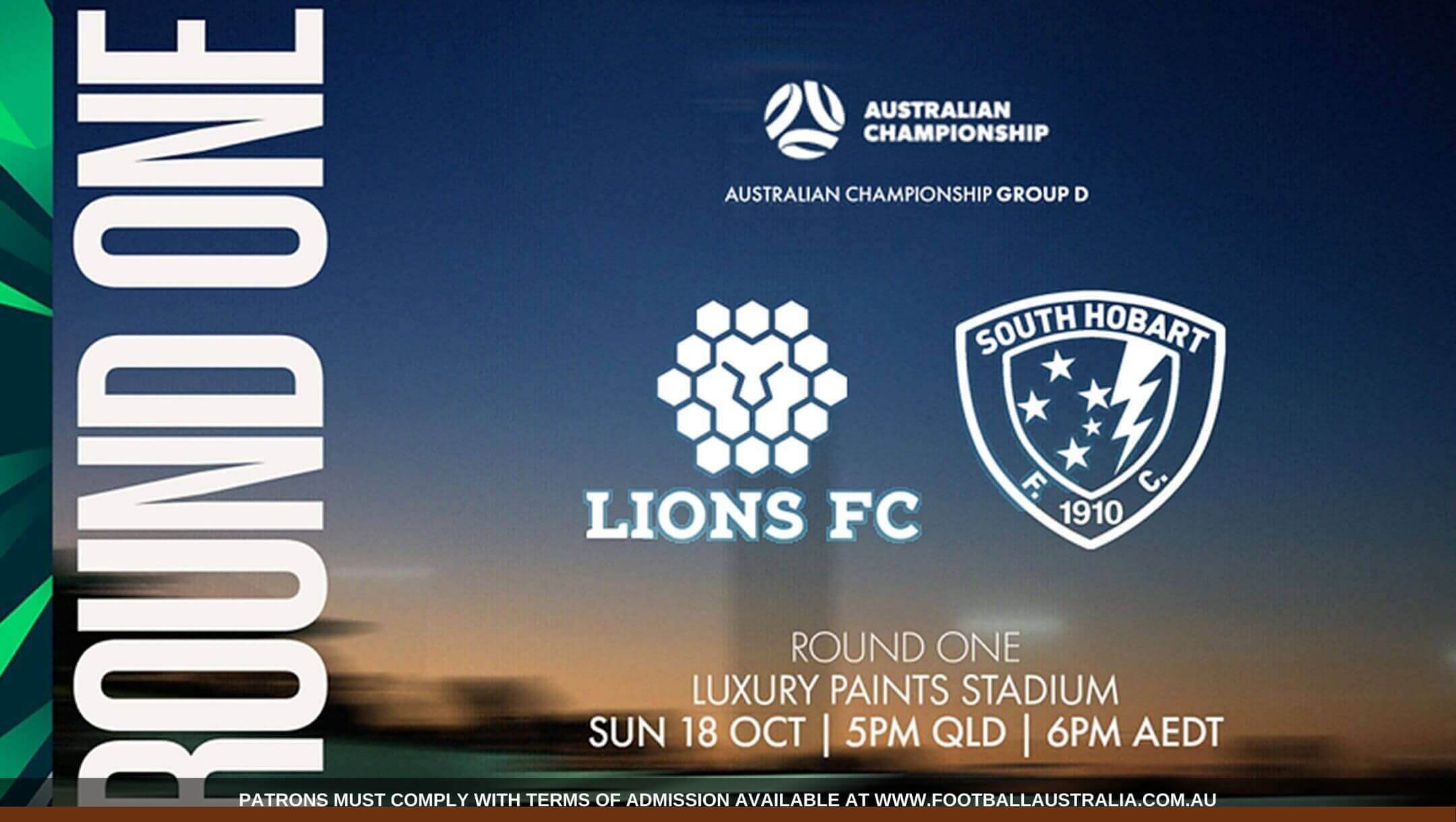 Australian Championship | Lions FC vs South Hobart