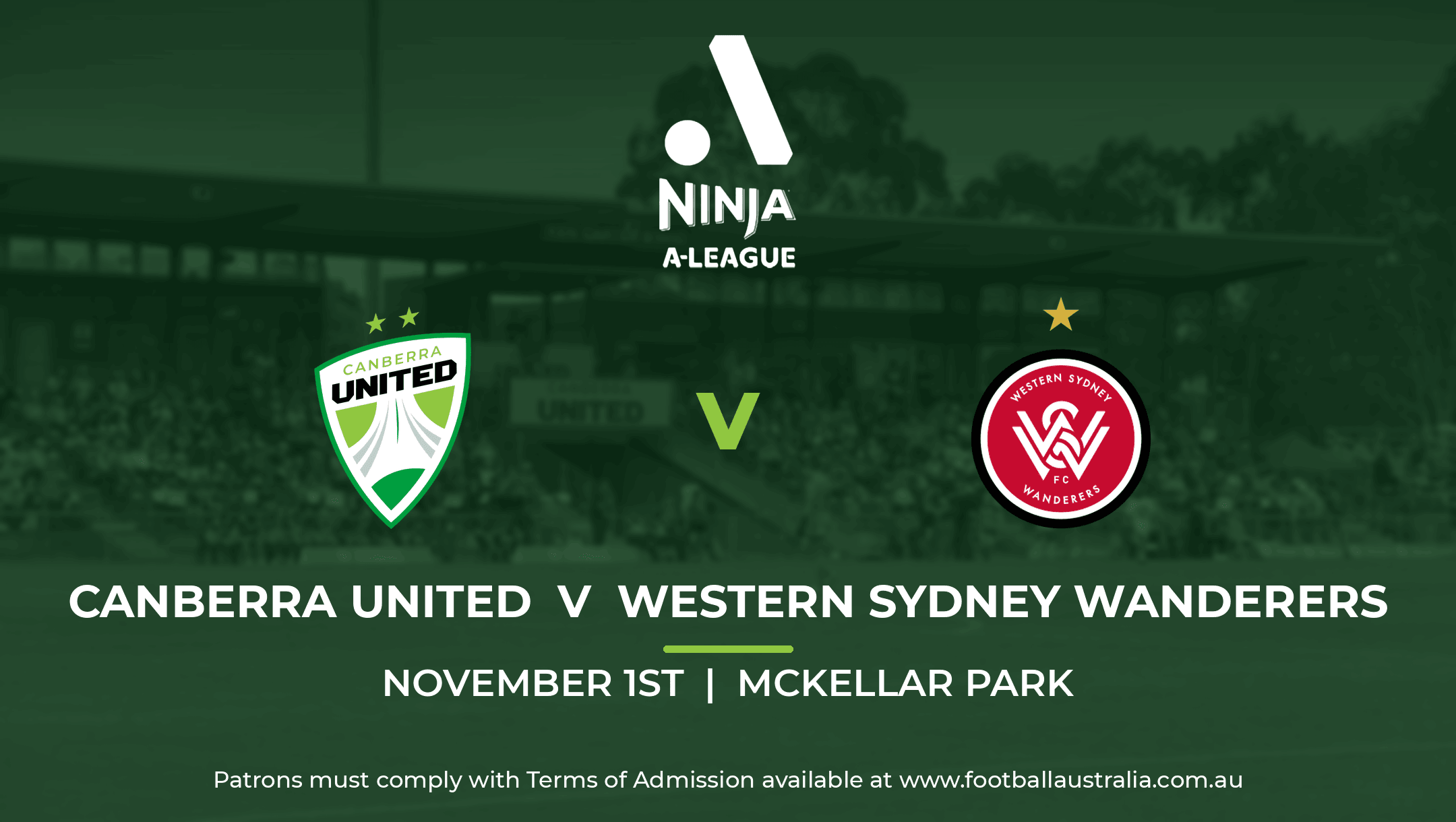 Ninja A-League 2026/27 - Canberra United FC v WSW Ninja A-League 2026/27 - Canberra United FC v WSW