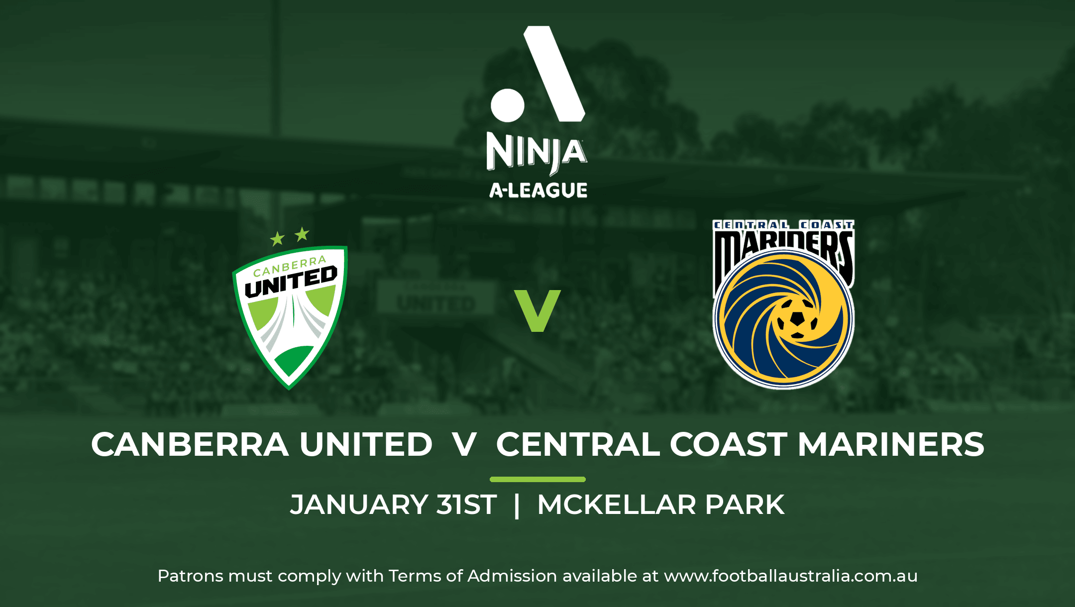 Ninja A-League 2026/27 - Canberra United FC v CCM Ninja A-League 2026/27 - Canberra United FC v CCM