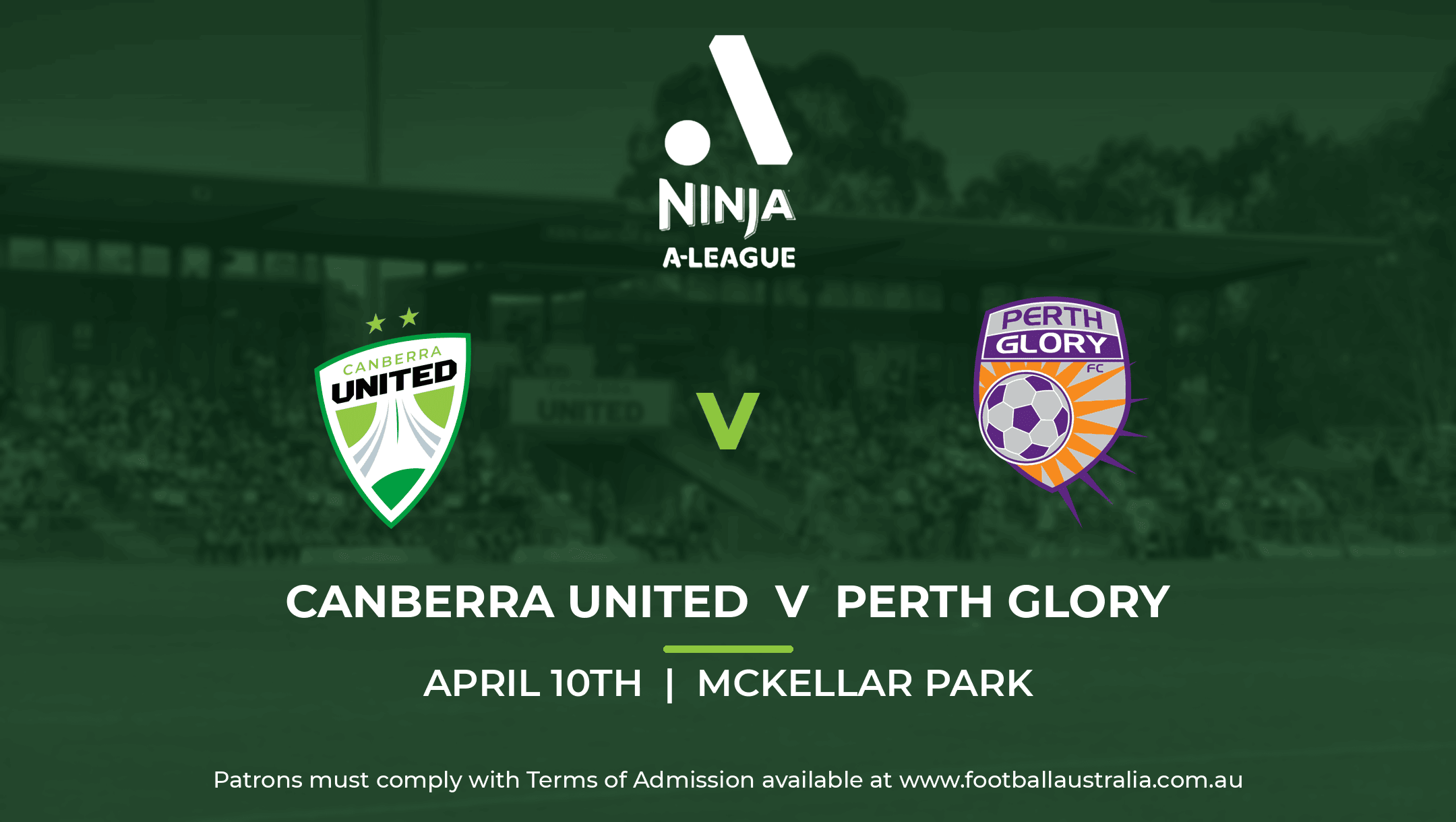 Ninja A-League 2026/27 - Canberra United FC v Perth Glory Ninja A-League 2026/27 - Canberra United FC v Perth Glory