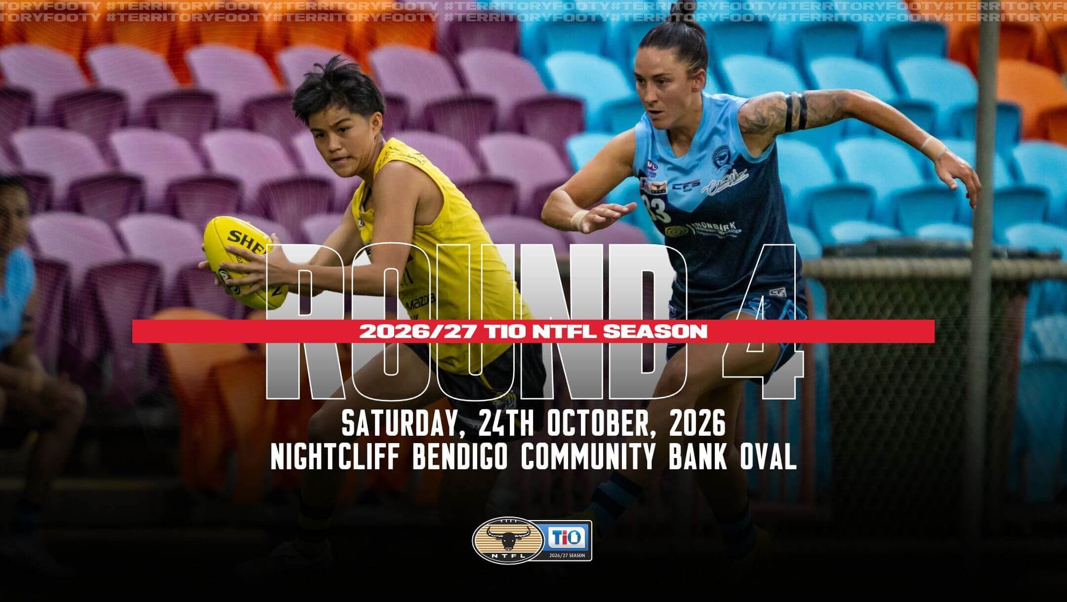 Round 4: 2026/27 TIO NTFL Season (Saturday, 24th of October) - Nightcliff Oval Round 4: 2026/27 TIO NTFL Season (Saturday, 24th of October) - Nightcliff Oval