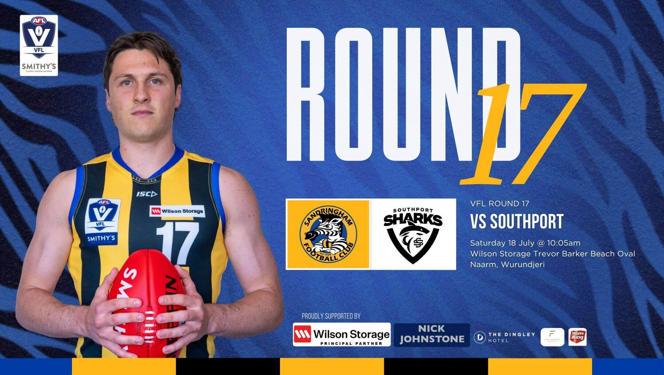 VFL Round 17 - Sandringham v Southport