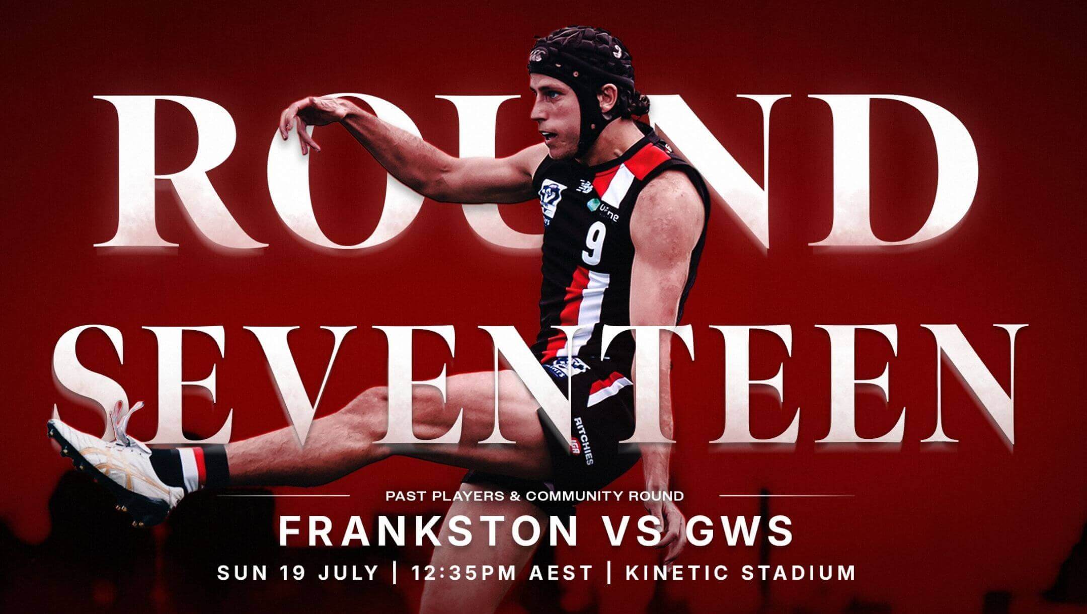 Frankston V GWS | Round 17 | Past Players Day Frankston V GWS | Round 17 | Past Players Day