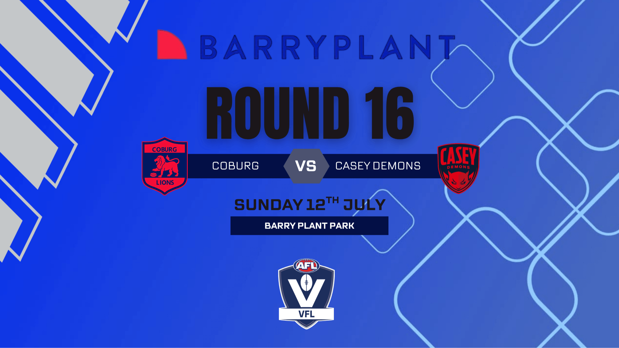 VFL Round 16 - Coburg v Casey