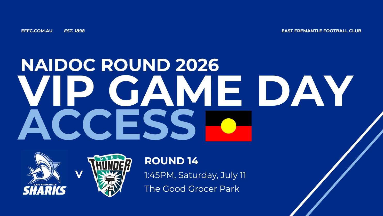 NAIDOC Round VIP Game Day Access NAIDOC Round VIP Game Day Access