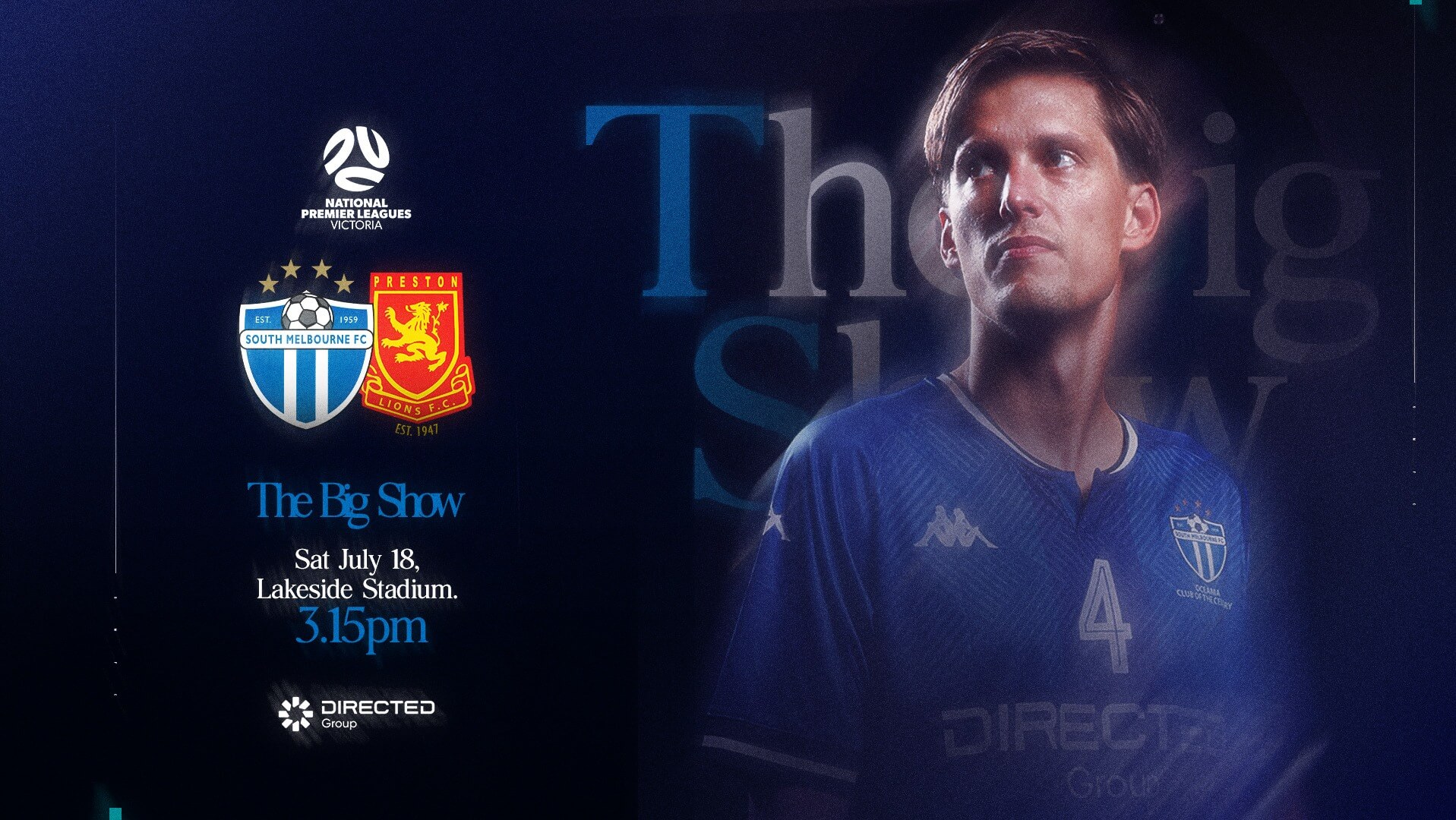 The Big Show: South Melbourne V Preston Lions The Big Show: South Melbourne V Preston Lions