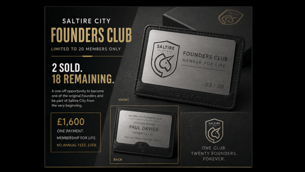 Saltire City FC - Founders Circle