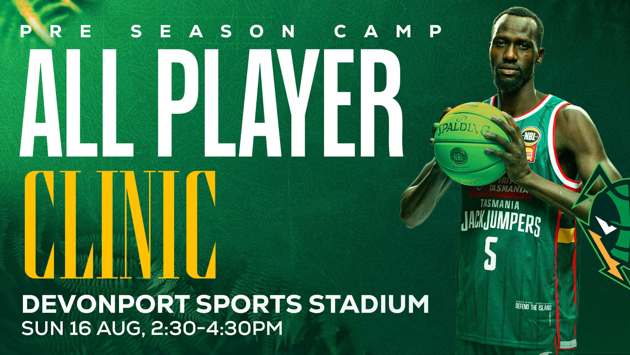 JackJumpers All Player Clinic - Devonport JackJumpers All Player Clinic - Devonport