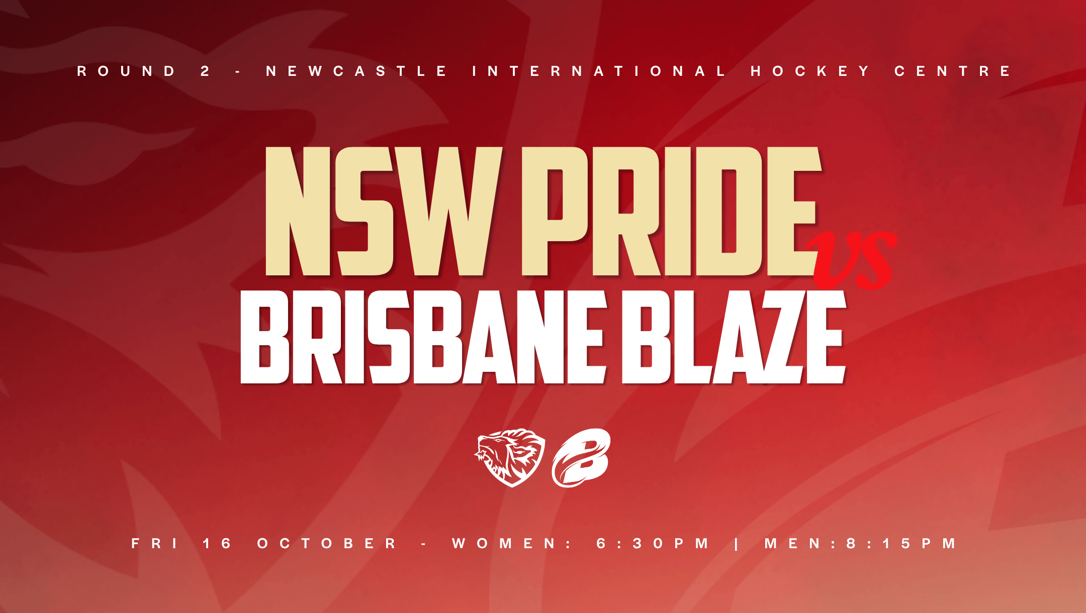 Round 2 - NSW Pride v Brisbane Blaze Round 2 - NSW Pride v Brisbane Blaze