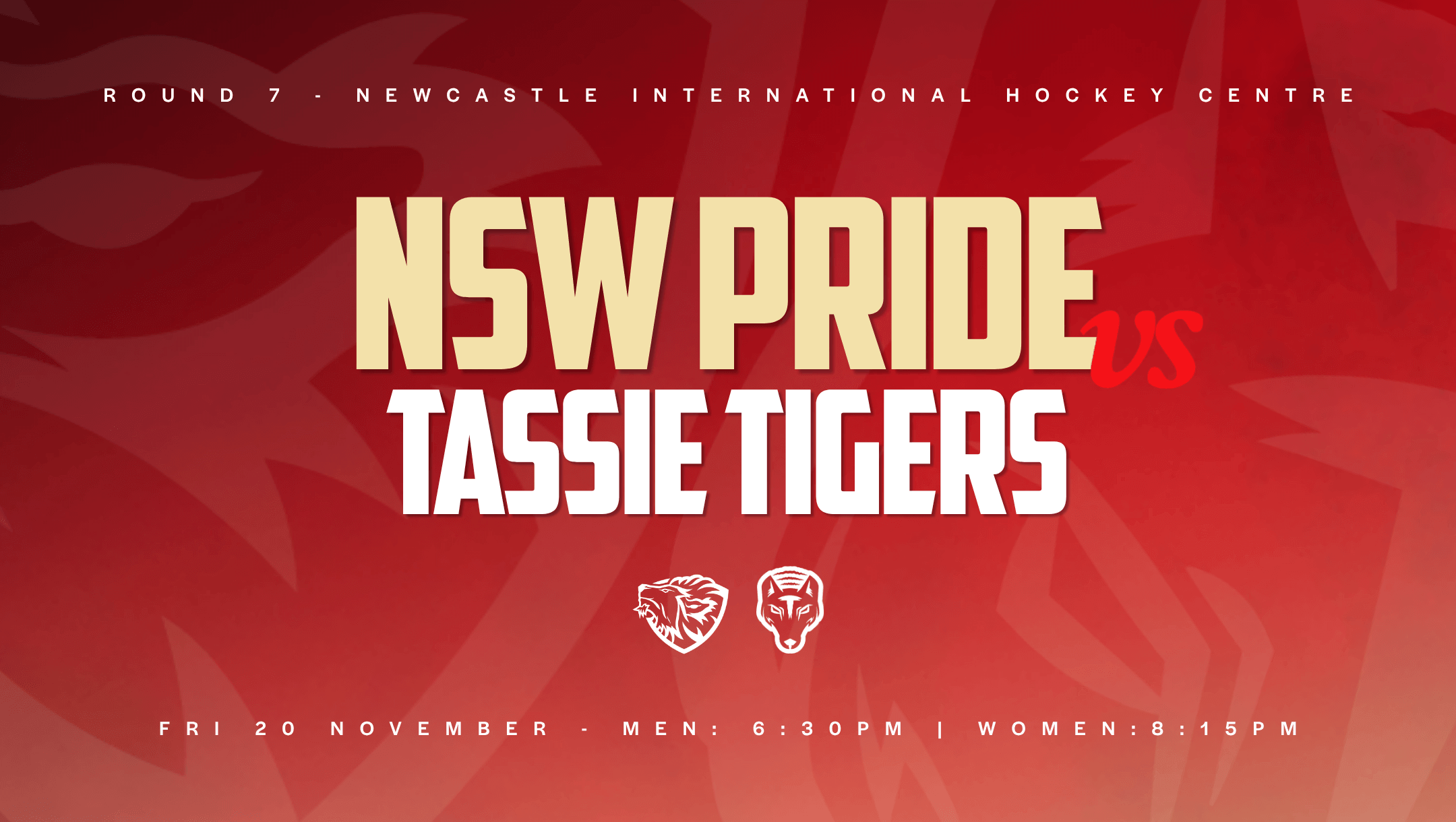 Round 7 - NSW Pride v Tassie Tigers Round 7 - NSW Pride v Tassie Tigers