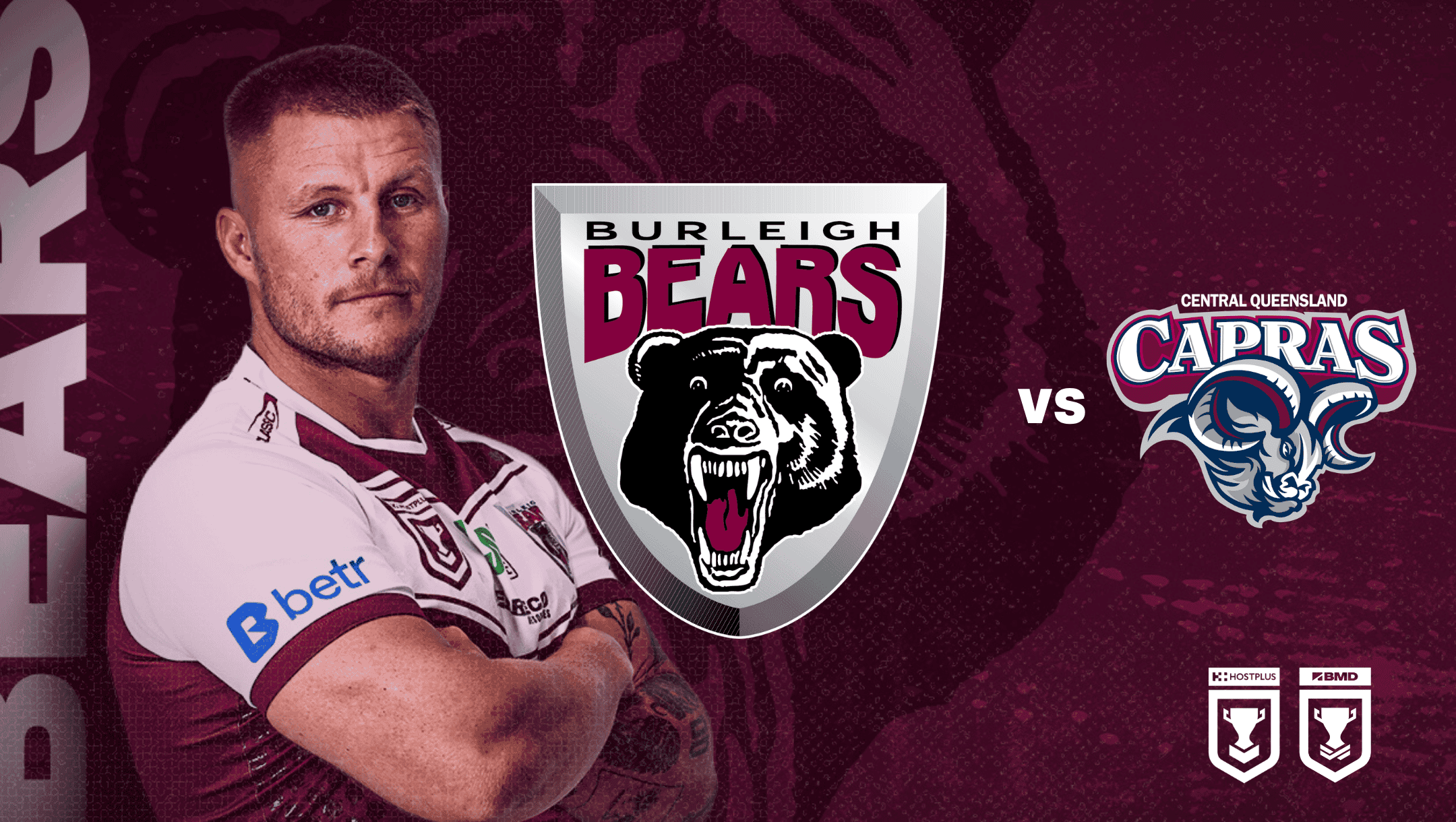 Burleigh Bears vs CQ Capras