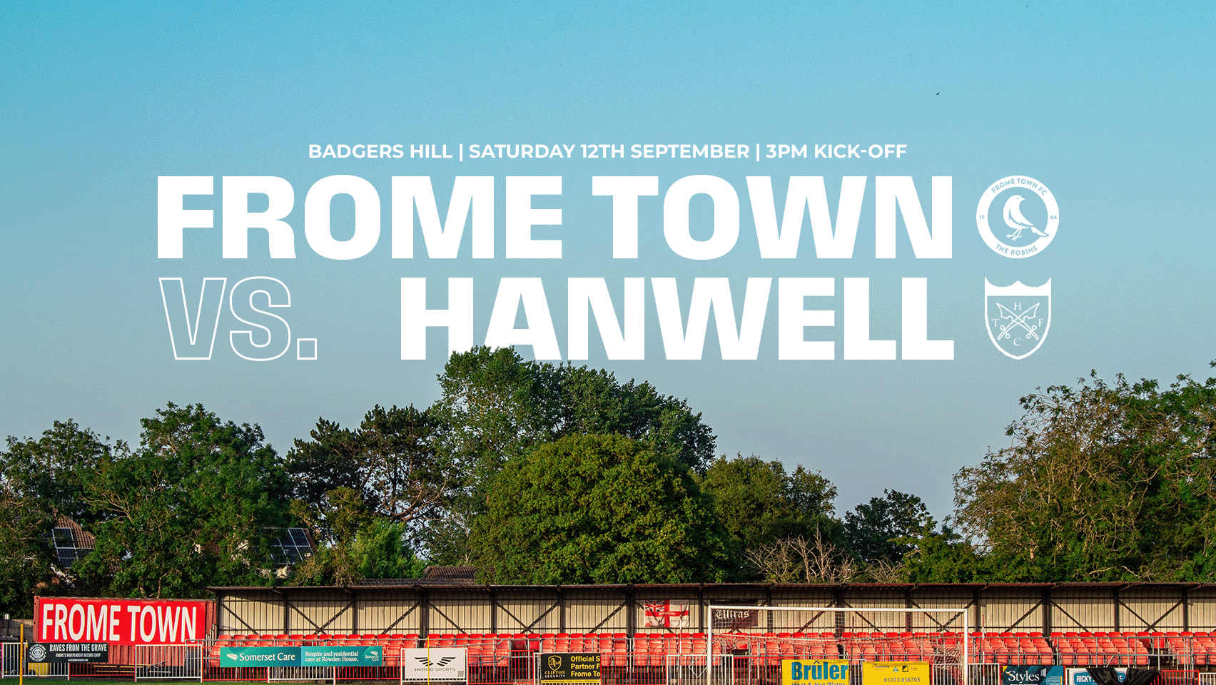 FROME TOWN V HANWELL TOWN FROME TOWN V HANWELL TOWN