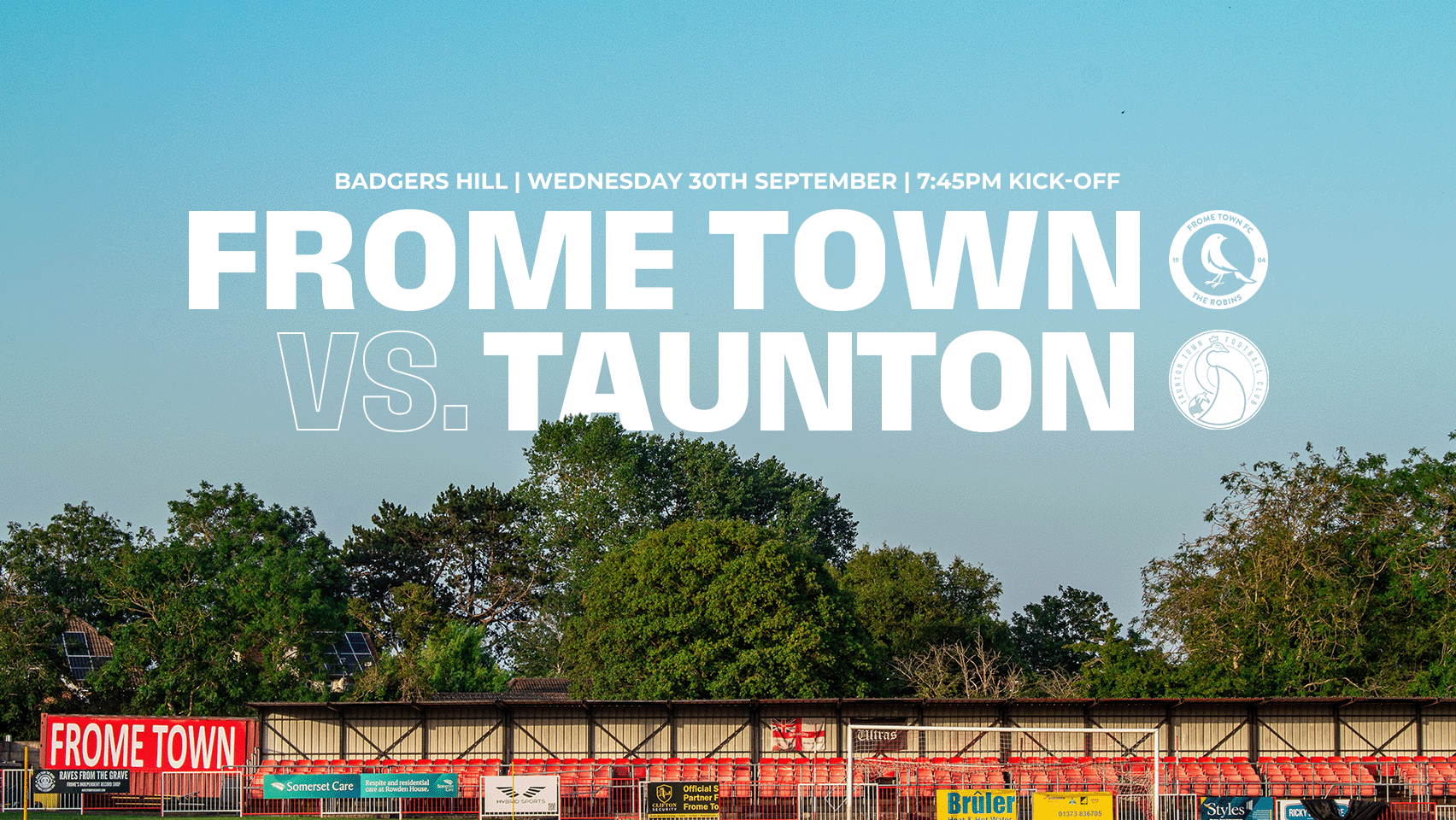 FROME TOWN V TAUNTON TOWN FROME TOWN V TAUNTON TOWN