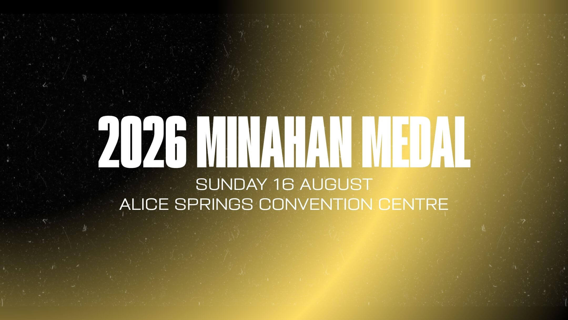 2026 Minahan Medal