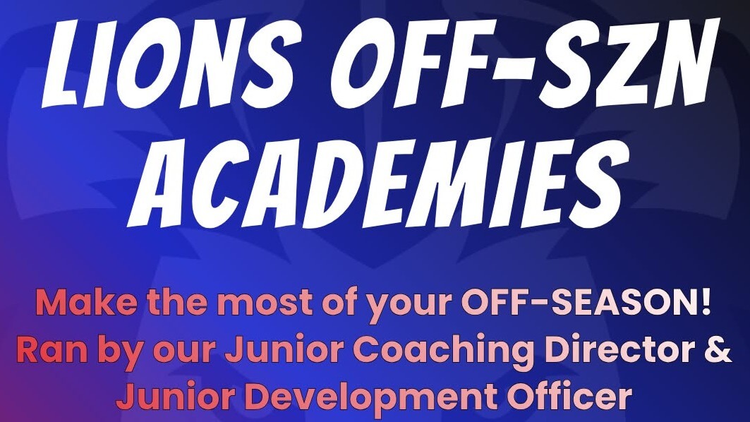 Off Season Lions Academy 2026
