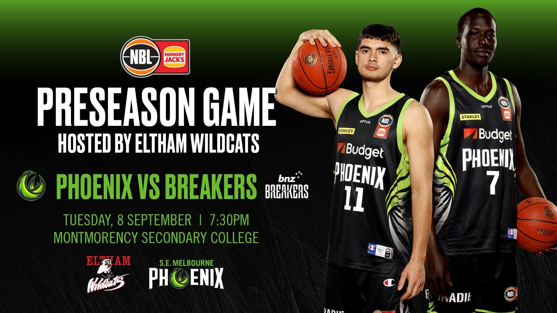 NBL Preseason - South East Melbourne Phoenix vs New Zealand Breakers NBL Preseason - South East Melbourne Phoenix vs New Zealand Breakers